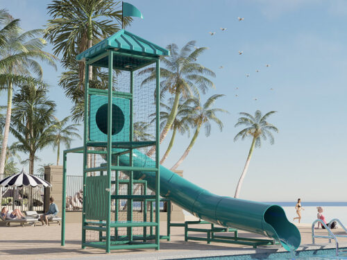 108 Poolside Slide