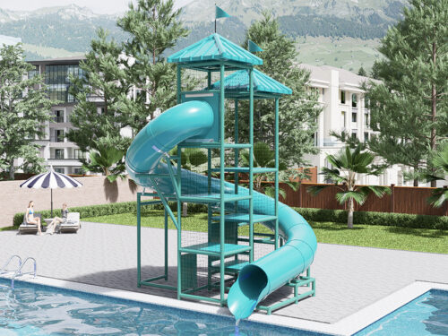 205 4x8 Poolside Slide