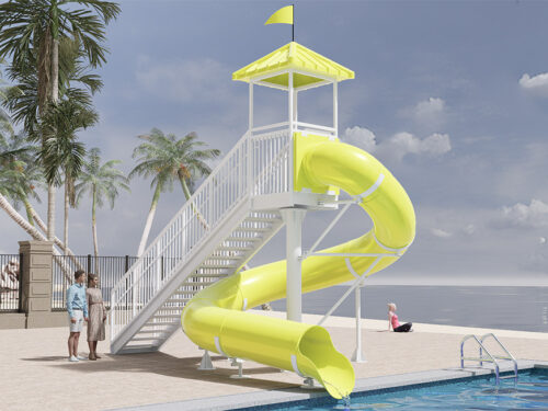 361-OS Poolside Slide