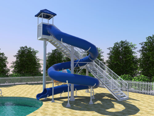 630-OS Poolside Slide