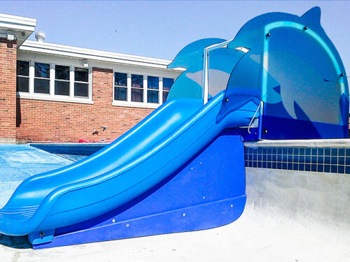 Dolphin Kiddie Slide